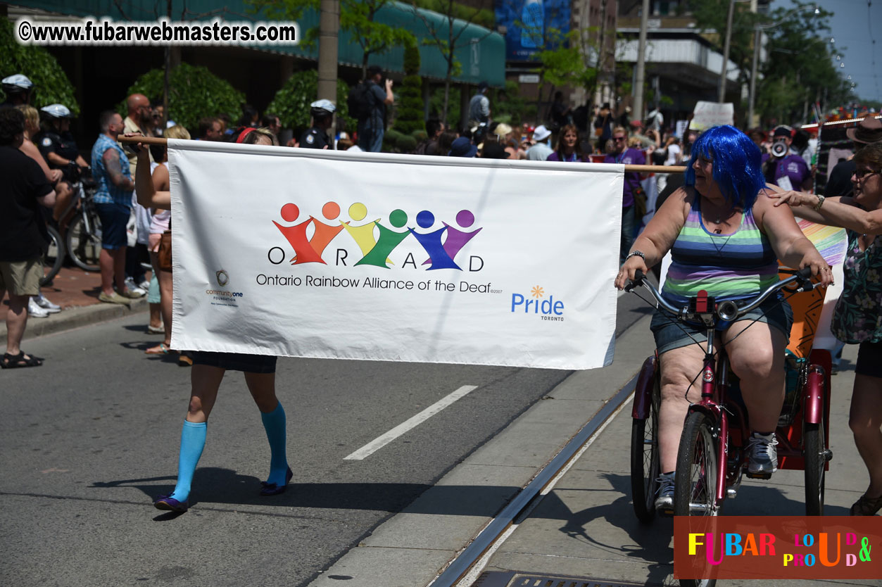 WorldPride 2014 Toronto Dyke March