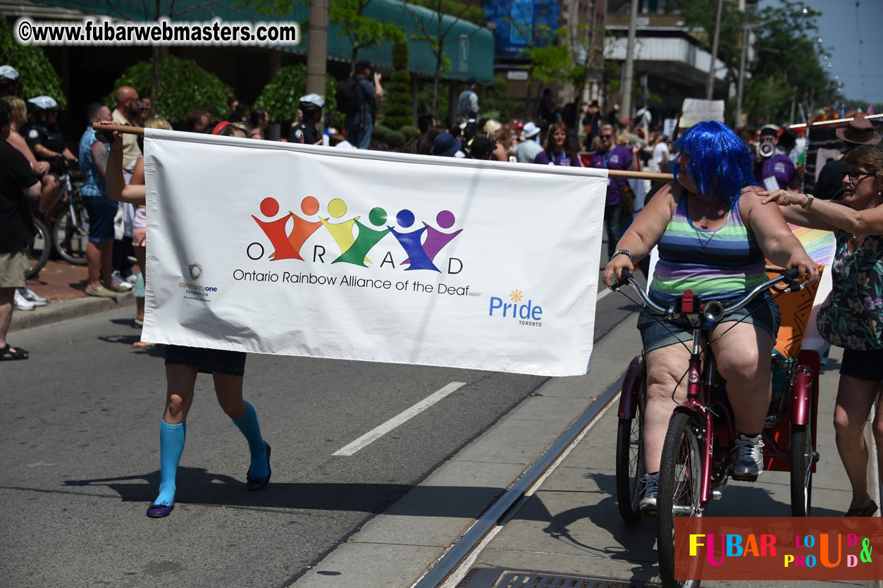 WorldPride 2014 Toronto Dyke March