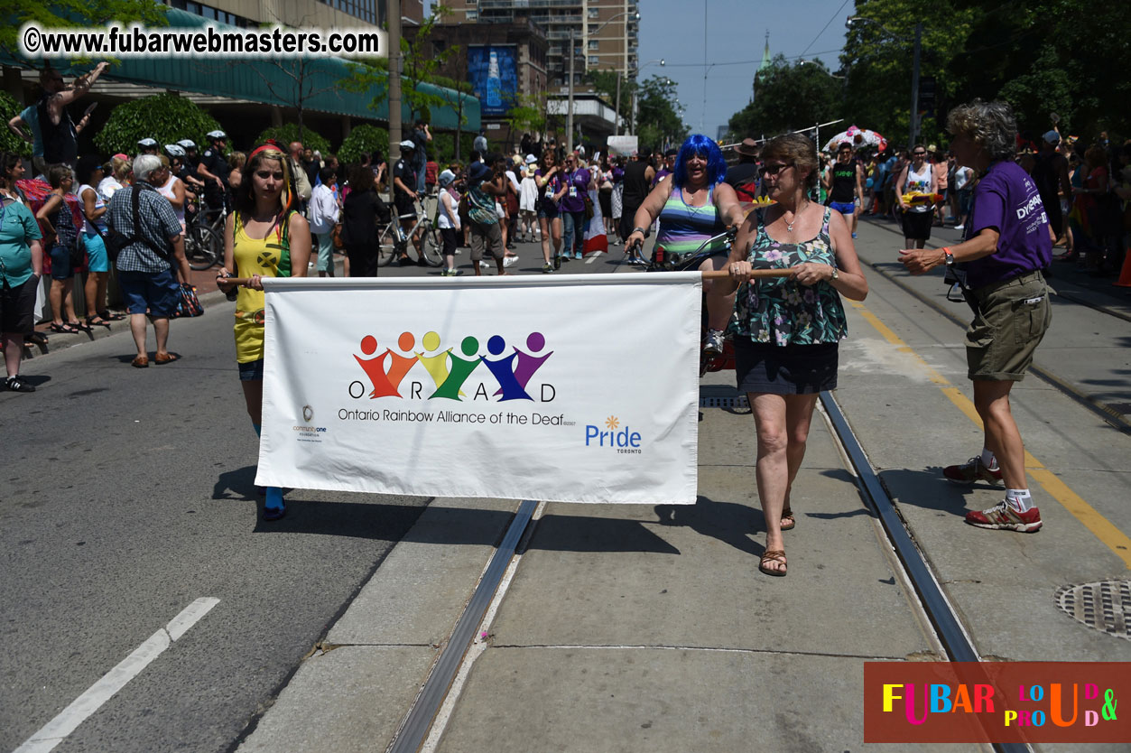 WorldPride 2014 Toronto Dyke March