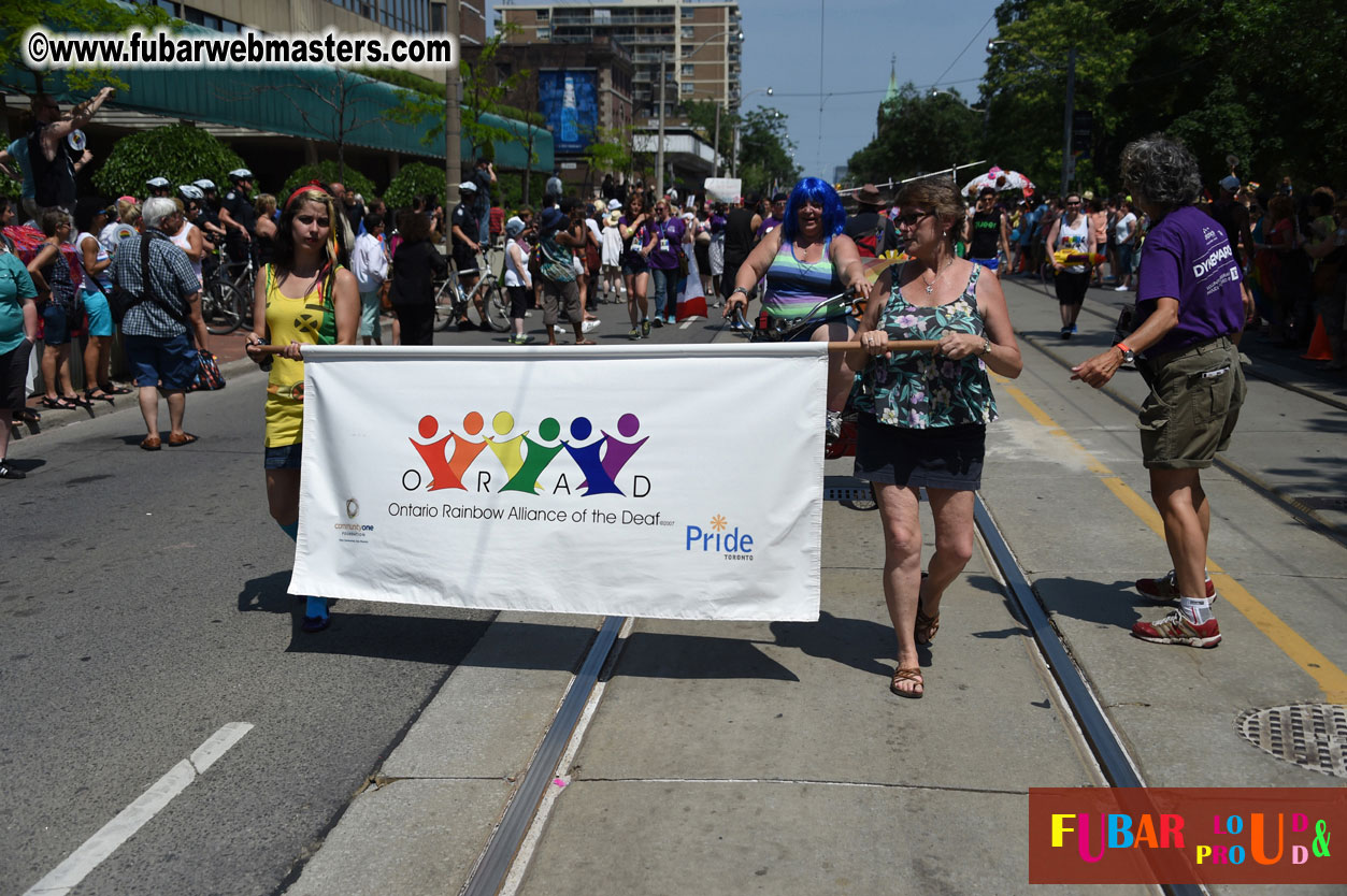 WorldPride 2014 Toronto Dyke March