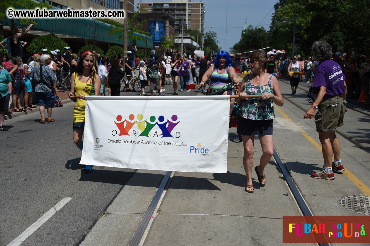 WorldPride 2014 Toronto Dyke March