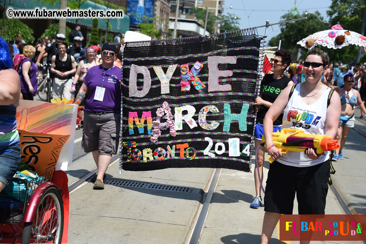 WorldPride 2014 Toronto Dyke March