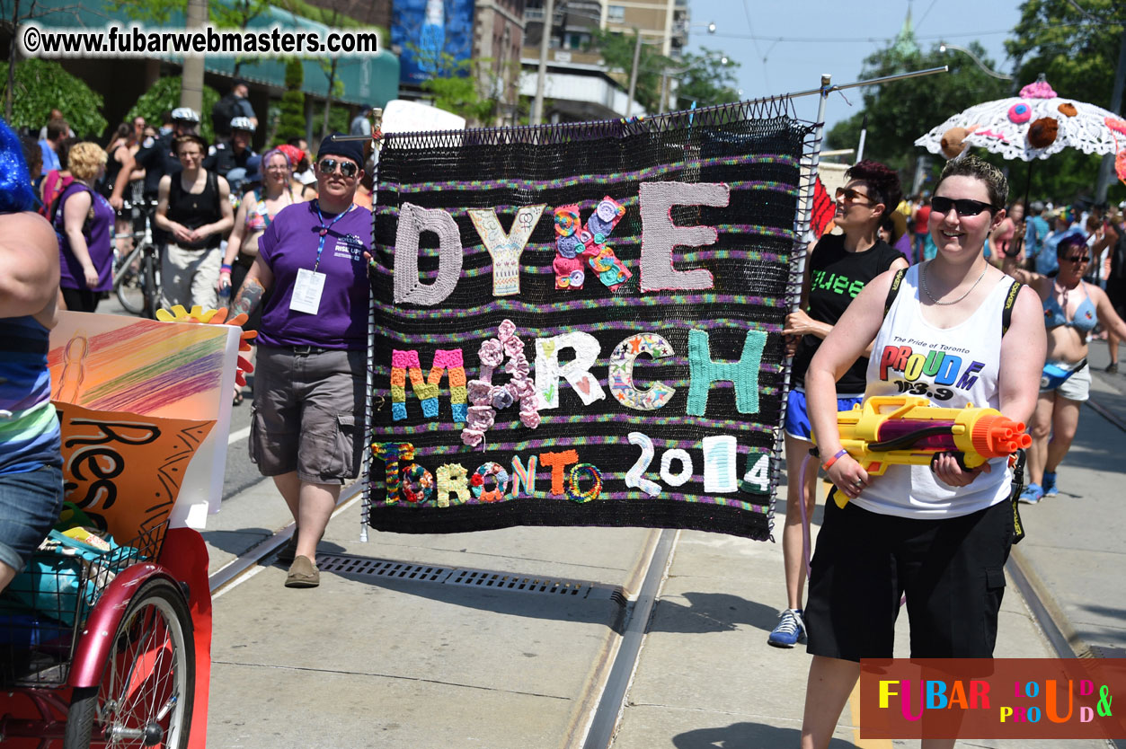 WorldPride 2014 Toronto Dyke March