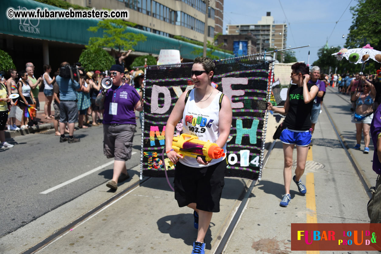 WorldPride 2014 Toronto Dyke March