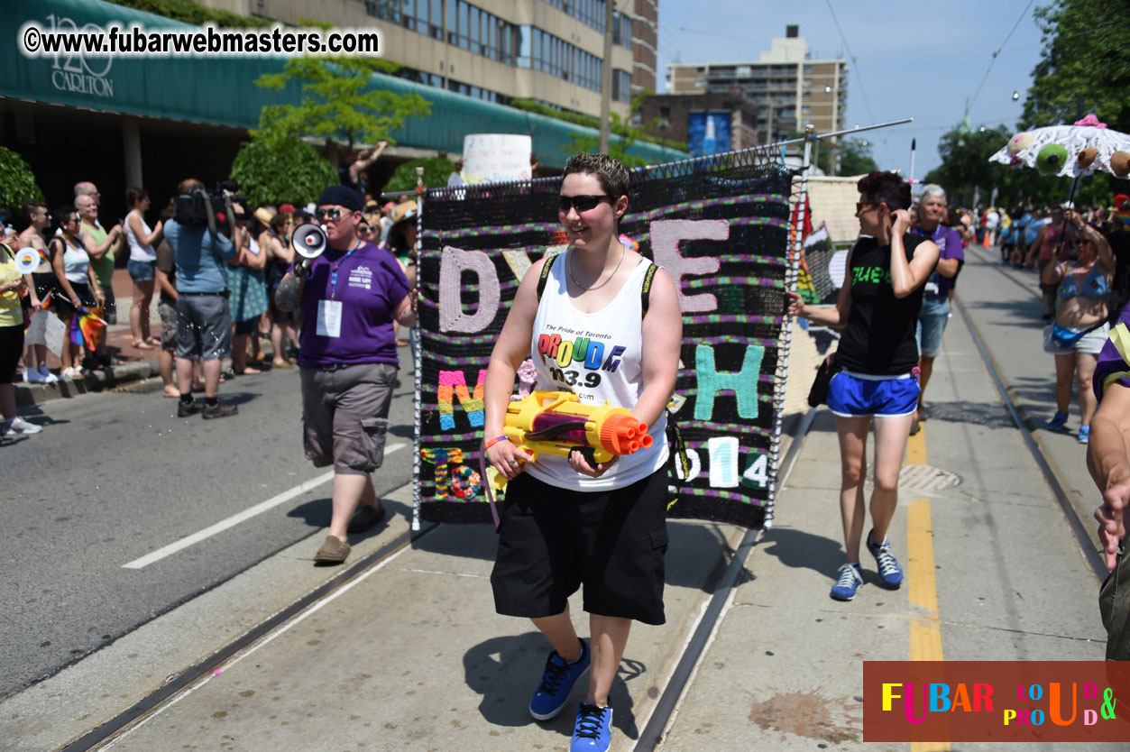 WorldPride 2014 Toronto Dyke March