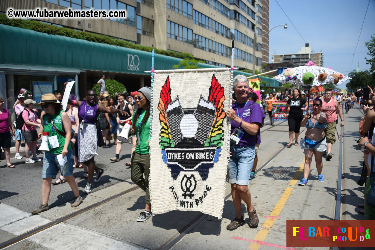 WorldPride 2014 Toronto Dyke March