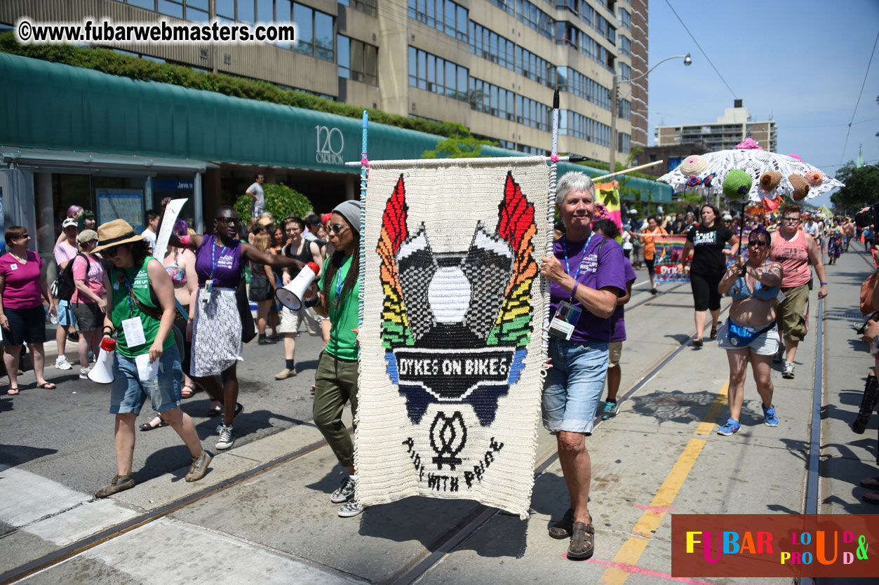 WorldPride 2014 Toronto Dyke March