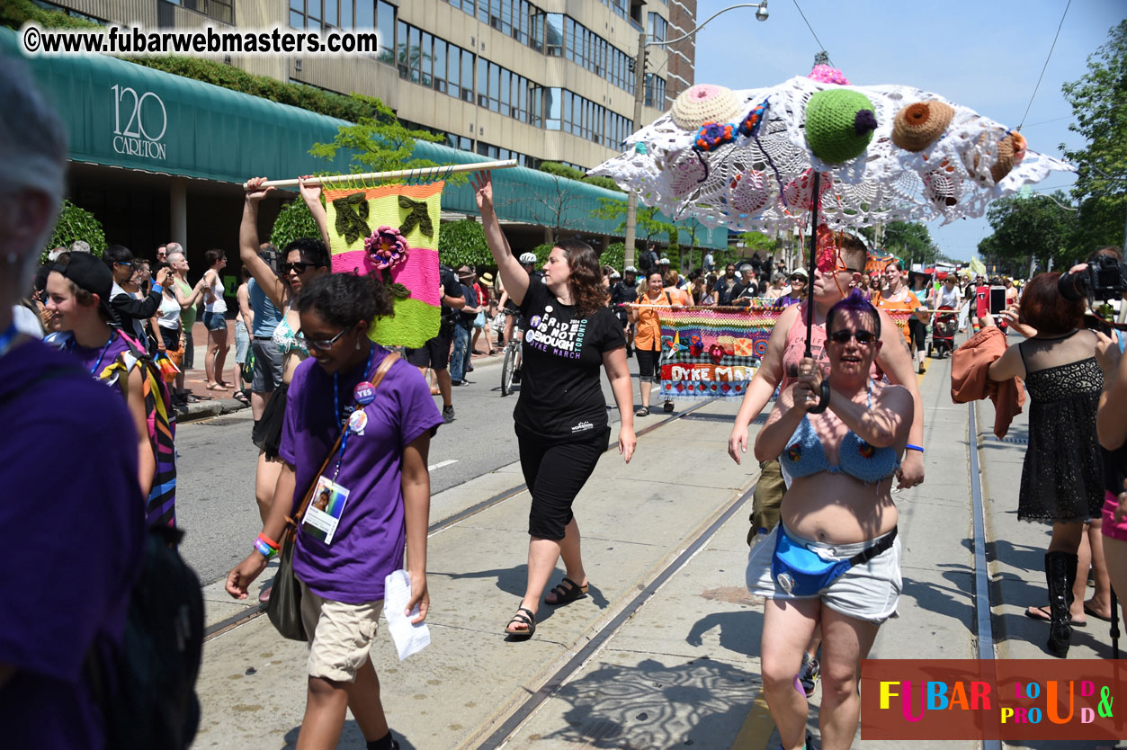 WorldPride 2014 Toronto Dyke March