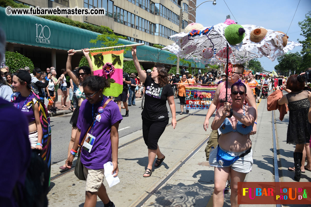 WorldPride 2014 Toronto Dyke March