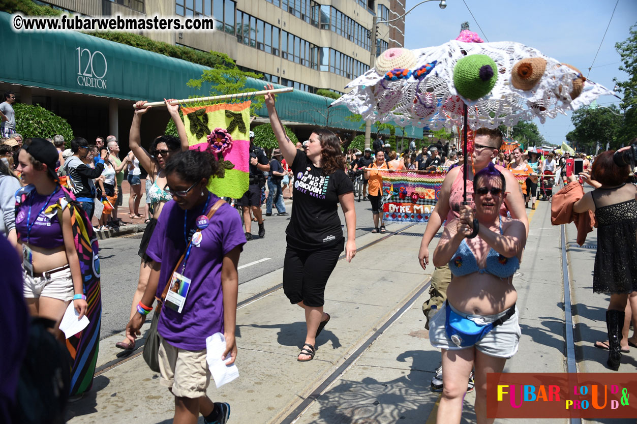 WorldPride 2014 Toronto Dyke March