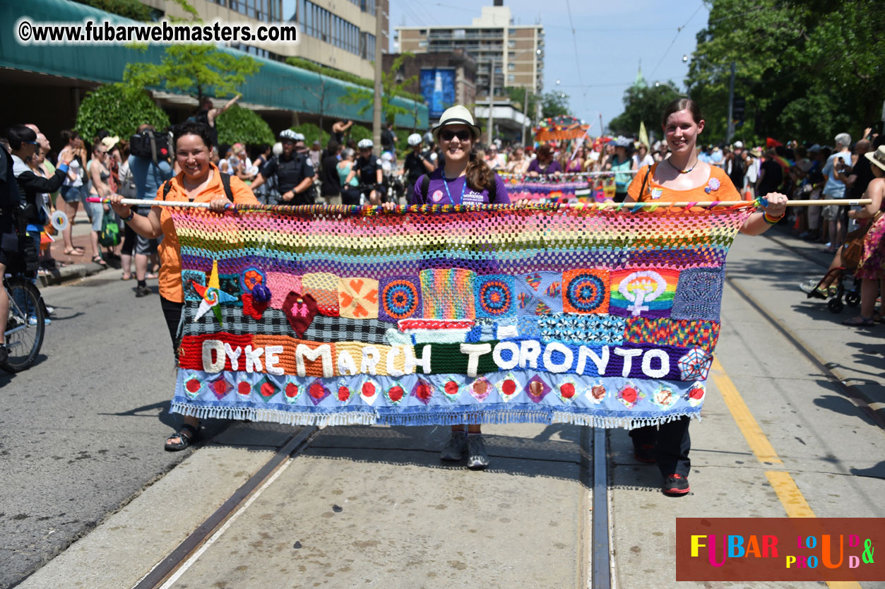 WorldPride 2014 Toronto Dyke March