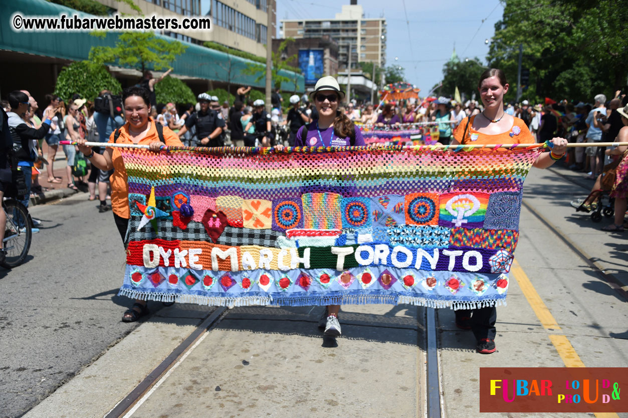 WorldPride 2014 Toronto Dyke March