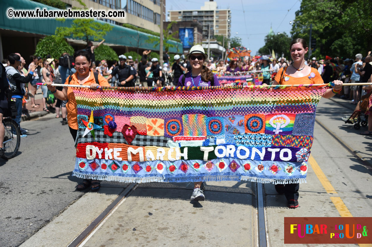 WorldPride 2014 Toronto Dyke March