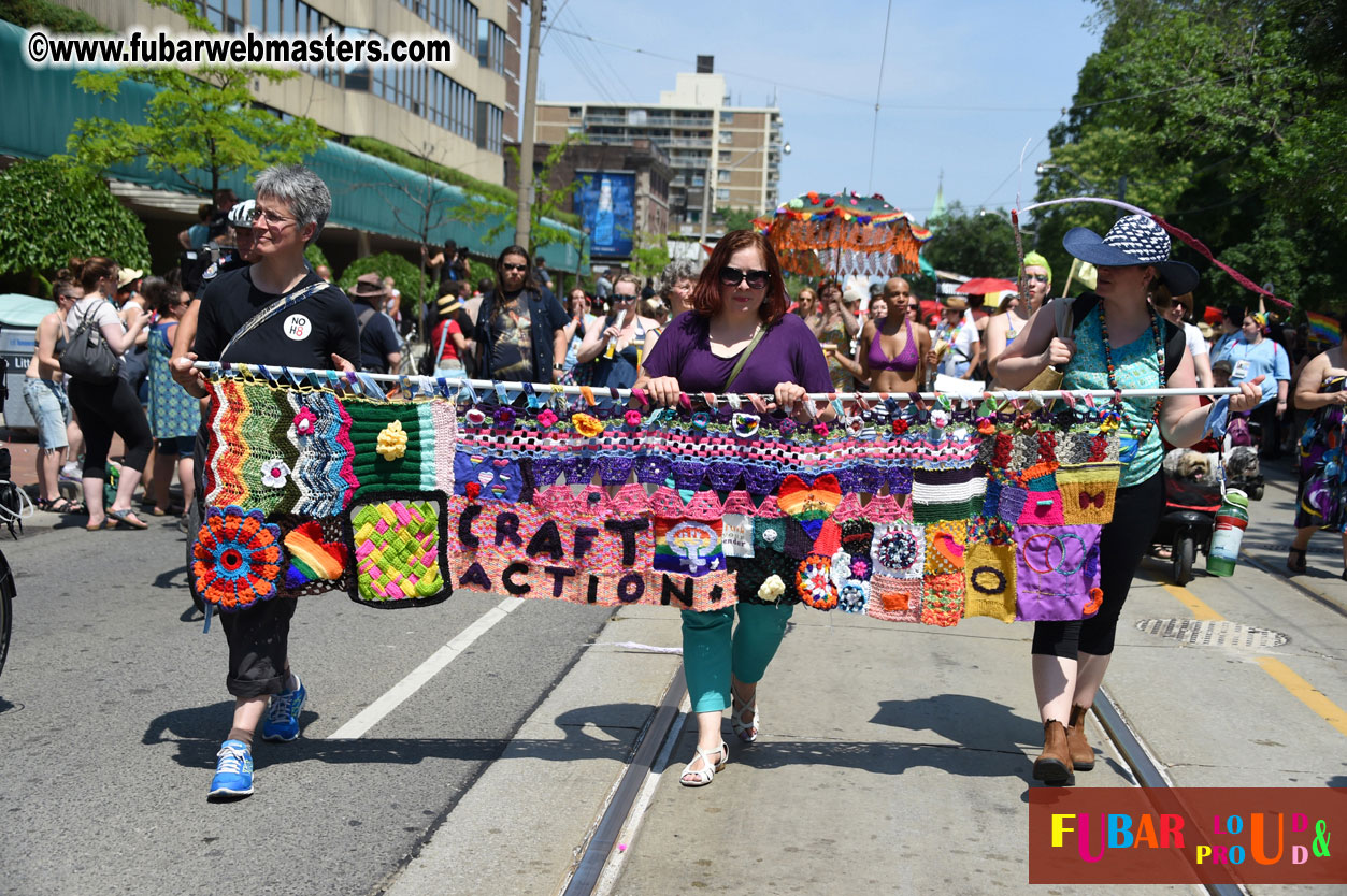 WorldPride 2014 Toronto Dyke March