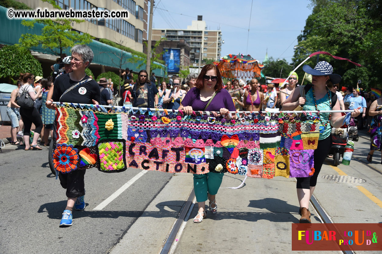 WorldPride 2014 Toronto Dyke March