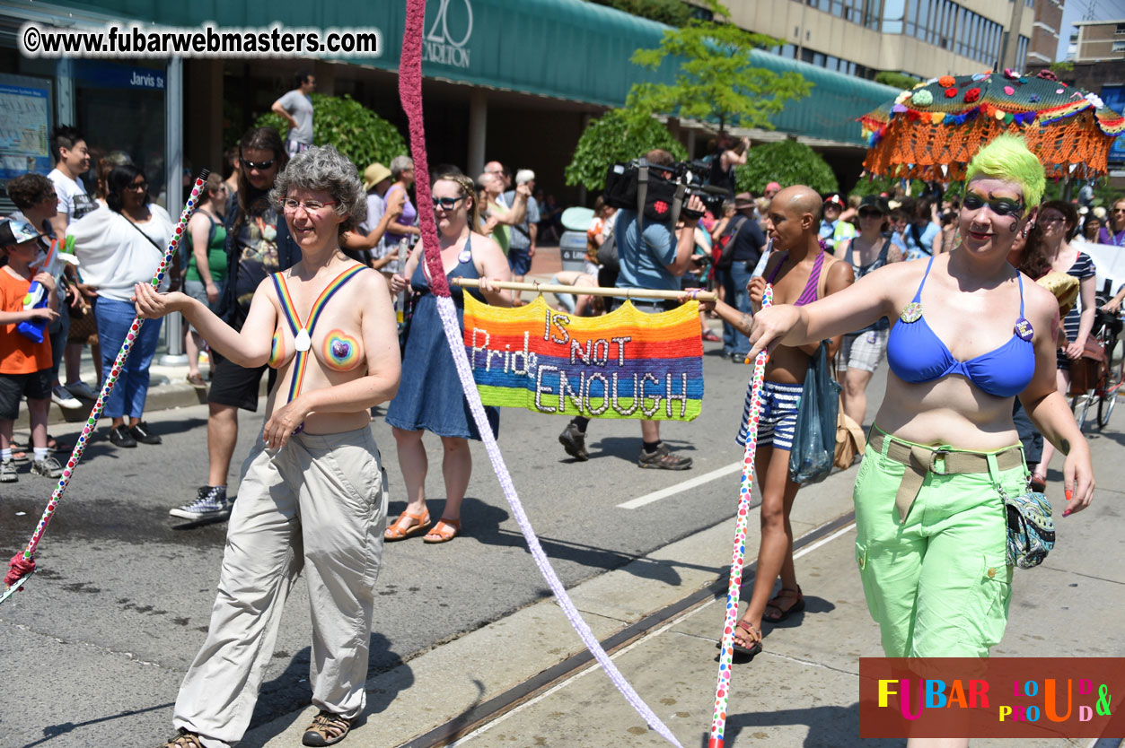 WorldPride 2014 Toronto Dyke March