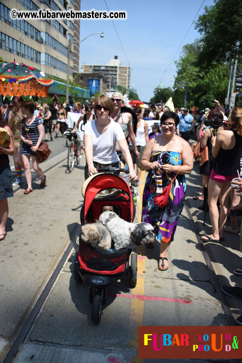 WorldPride 2014 Toronto Dyke March