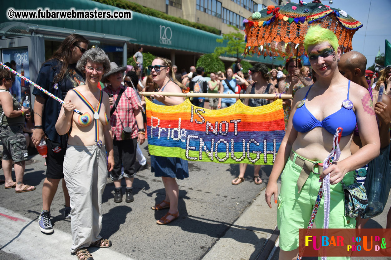 WorldPride 2014 Toronto Dyke March