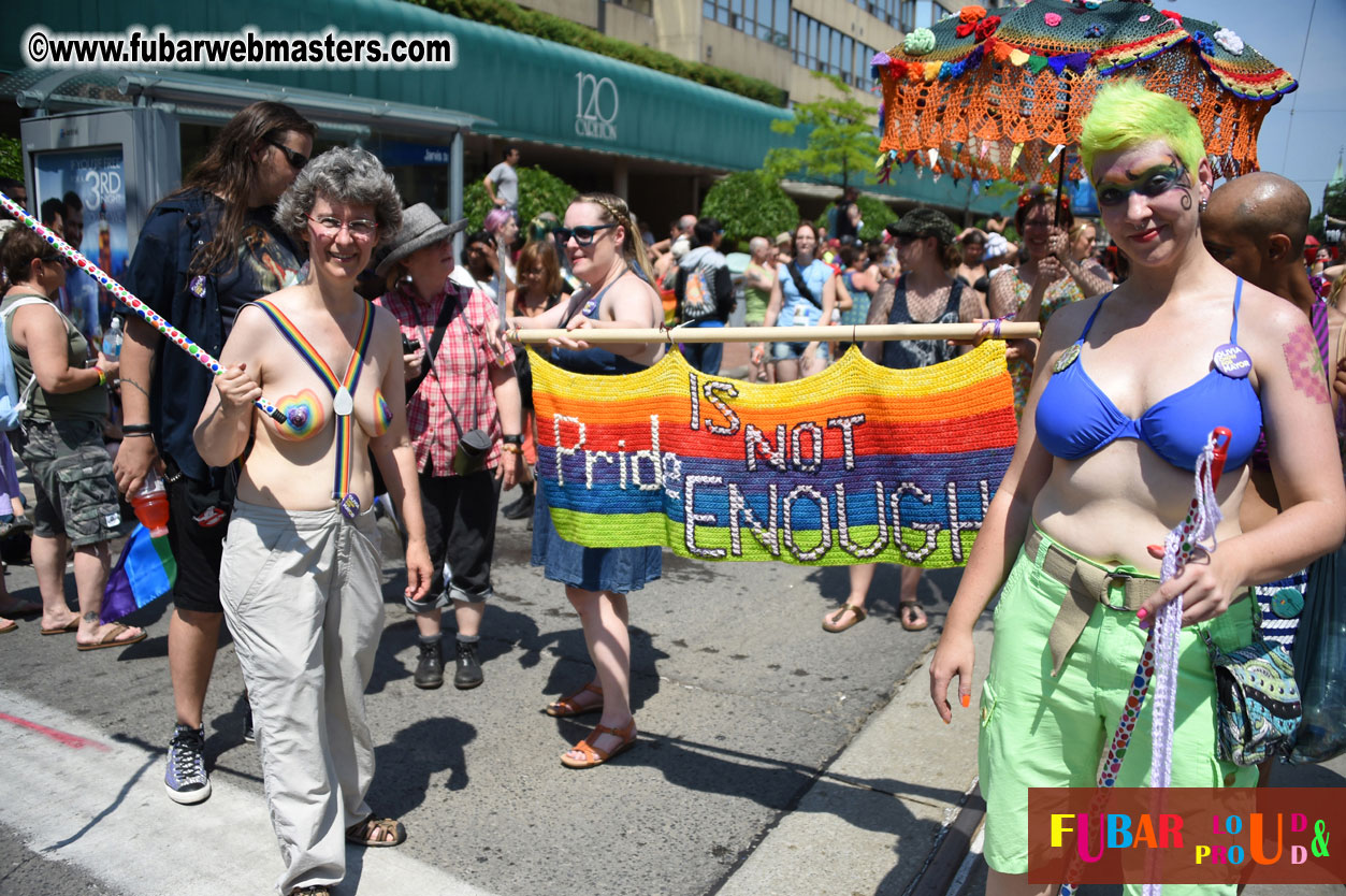 WorldPride 2014 Toronto Dyke March