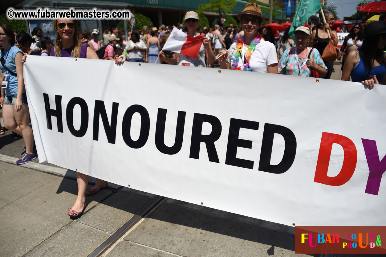 WorldPride 2014 Toronto Dyke March