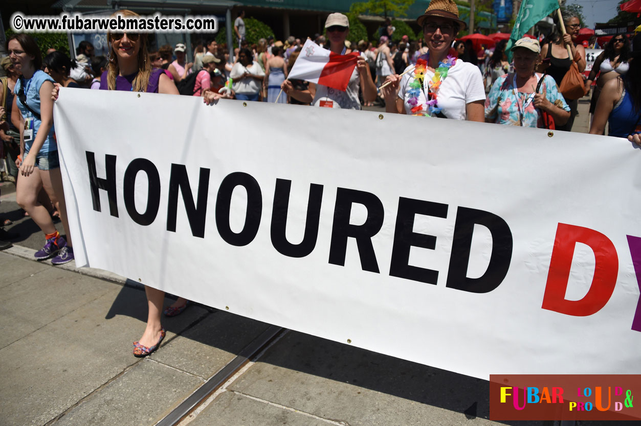 WorldPride 2014 Toronto Dyke March