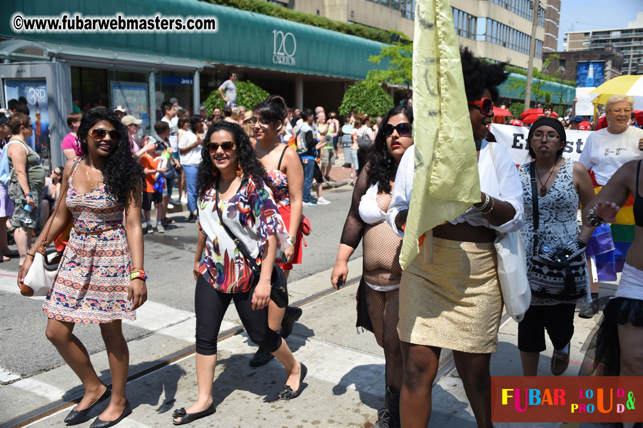 WorldPride 2014 Toronto Dyke March