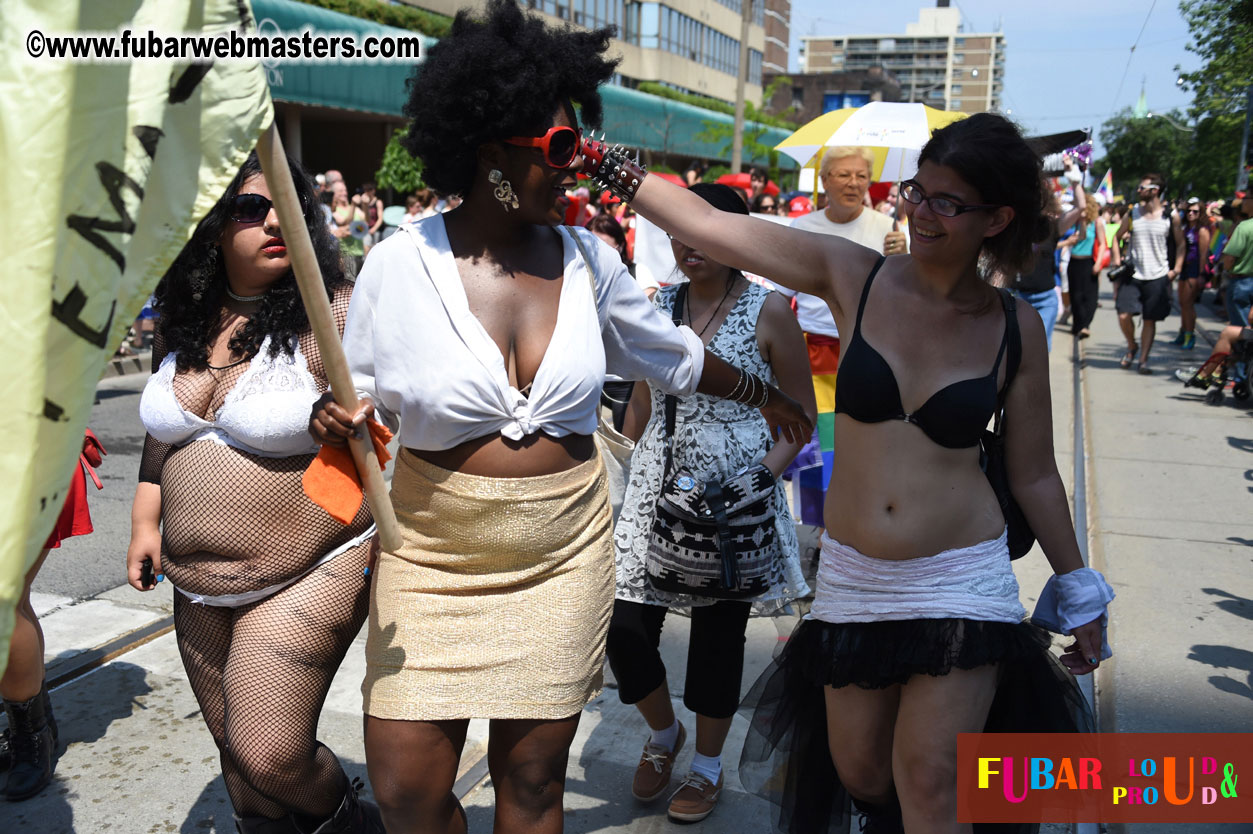 WorldPride 2014 Toronto Dyke March