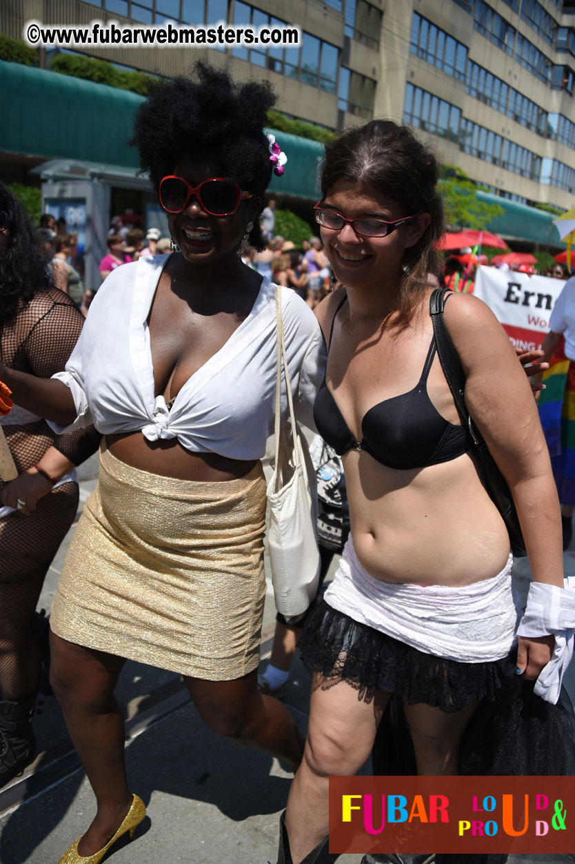 WorldPride 2014 Toronto Dyke March