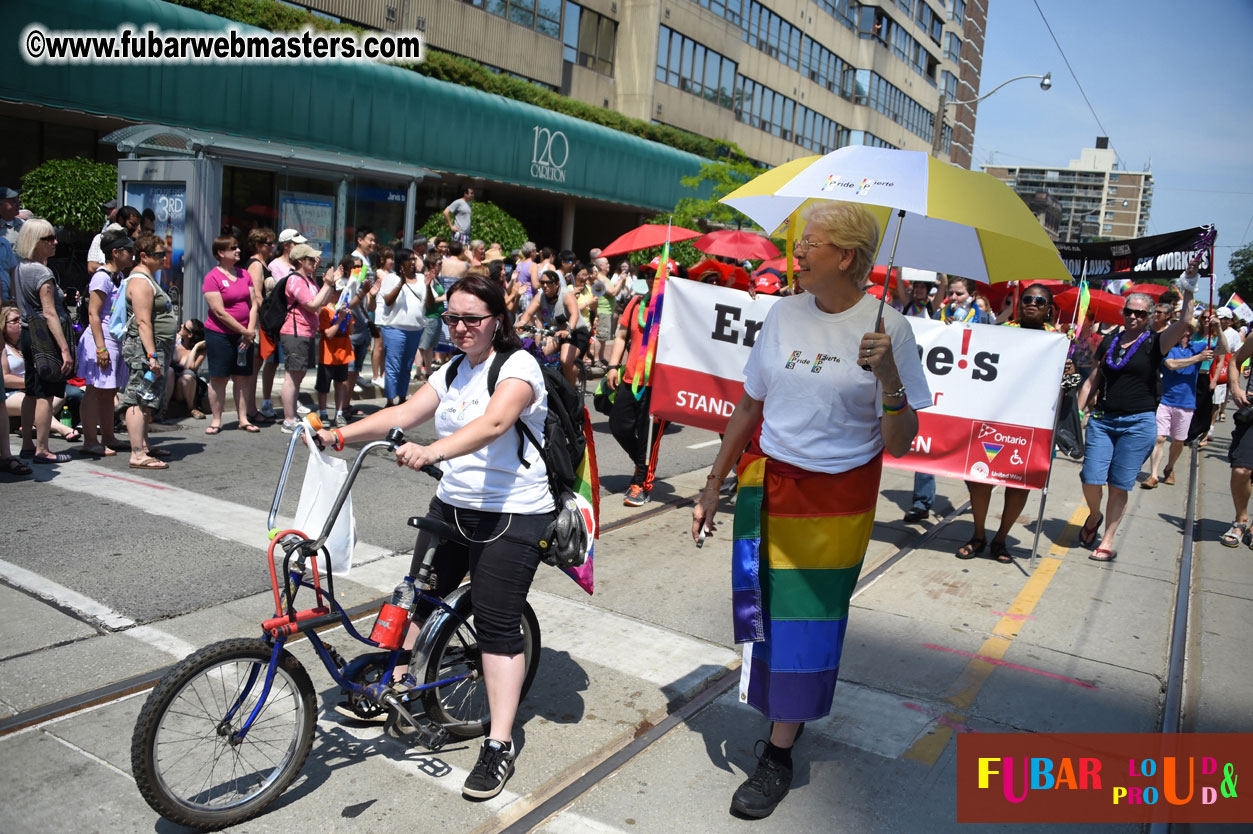 WorldPride 2014 Toronto Dyke March