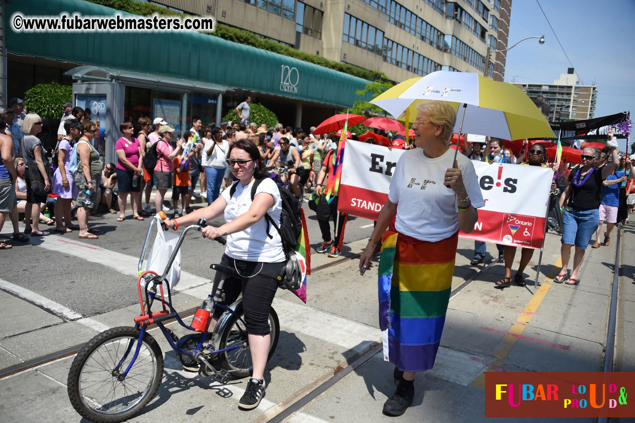 WorldPride 2014 Toronto Dyke March