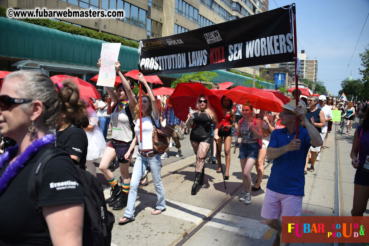 WorldPride 2014 Toronto Dyke March