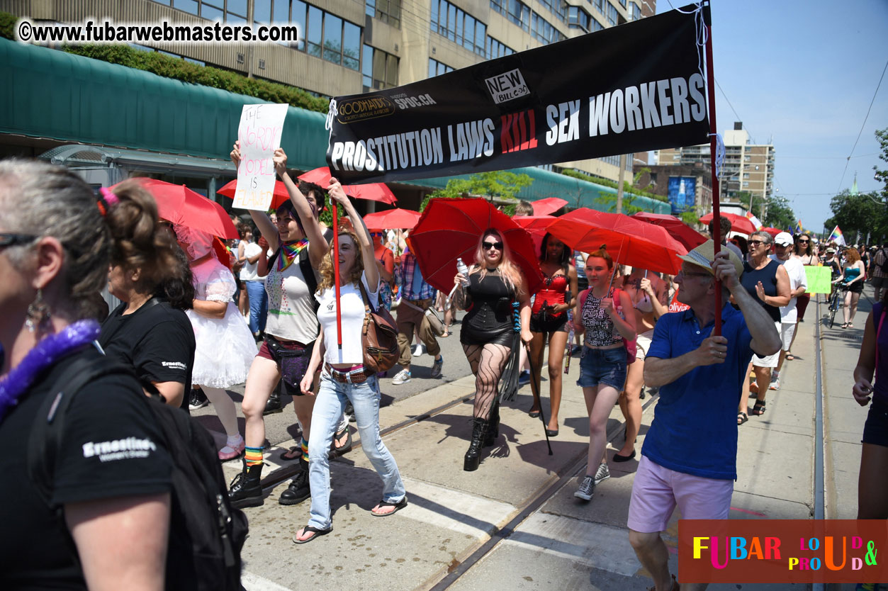 WorldPride 2014 Toronto Dyke March