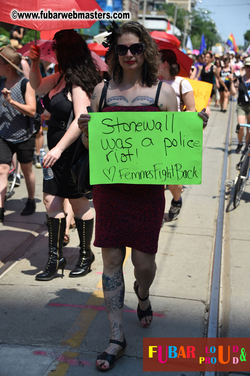 WorldPride 2014 Toronto Dyke March