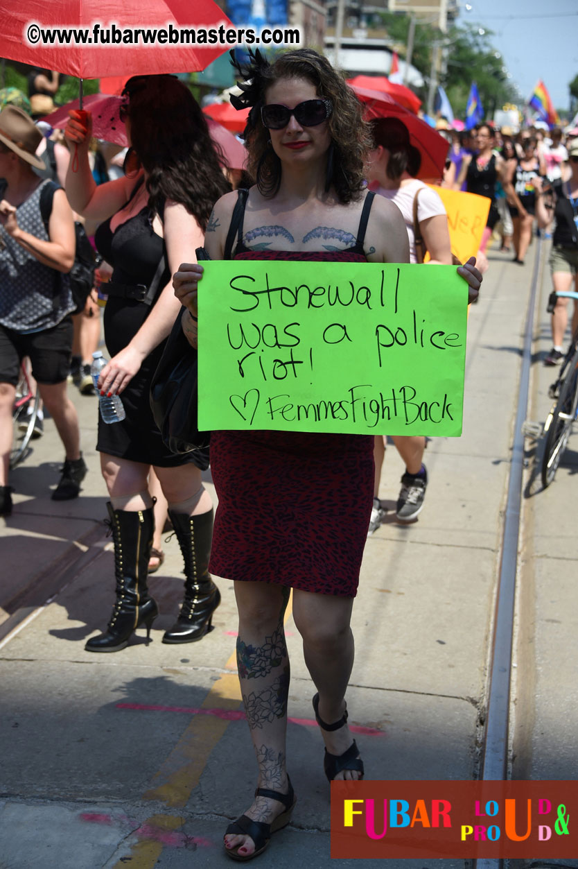 WorldPride 2014 Toronto Dyke March