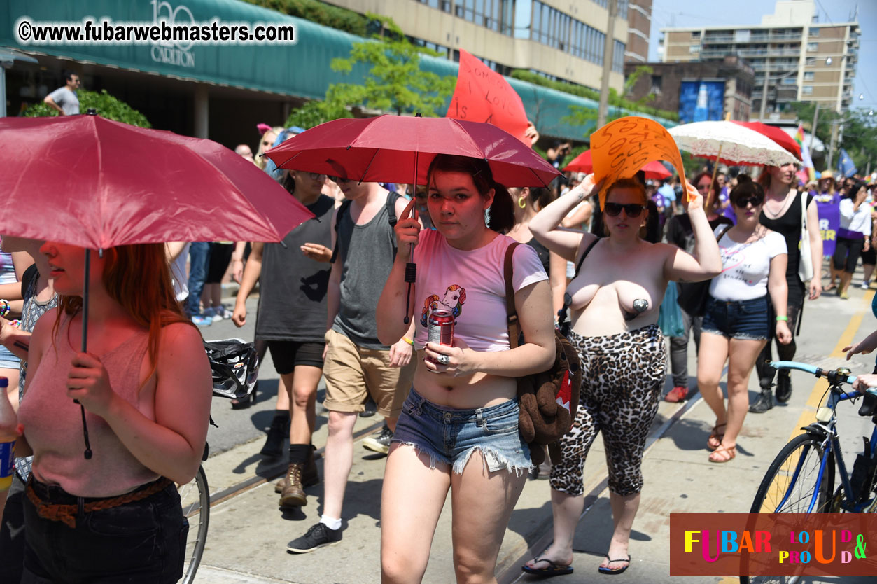 WorldPride 2014 Toronto Dyke March