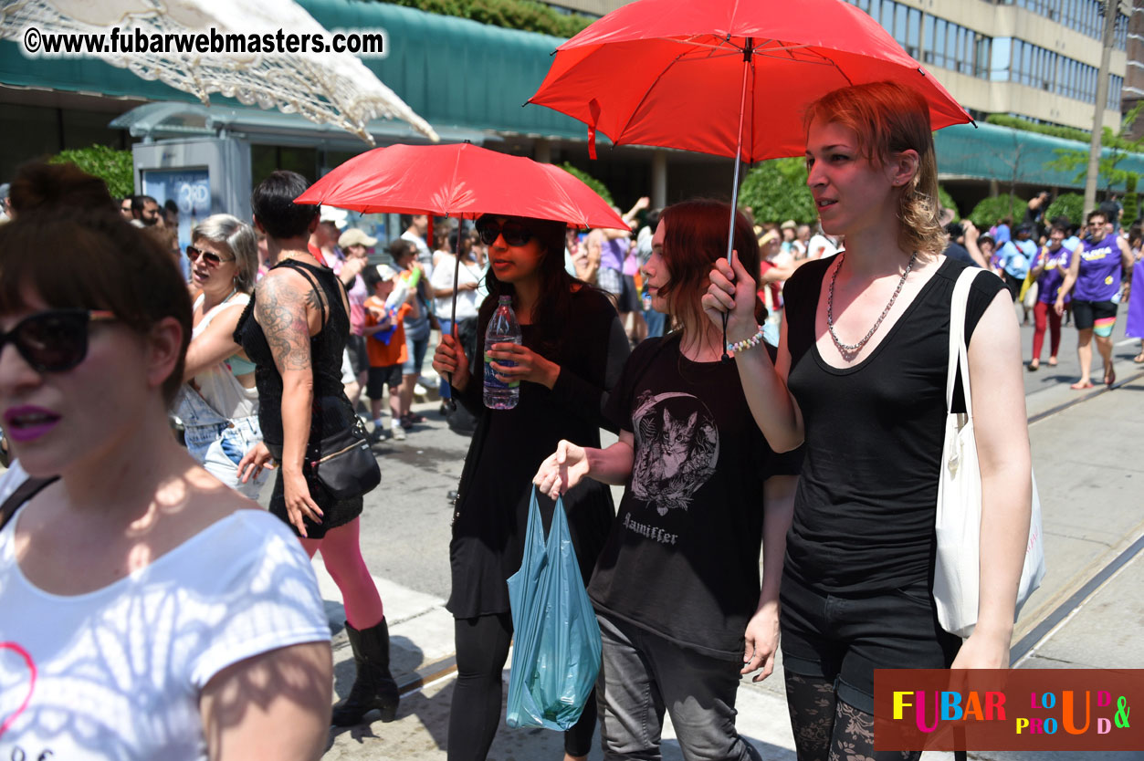 WorldPride 2014 Toronto Dyke March