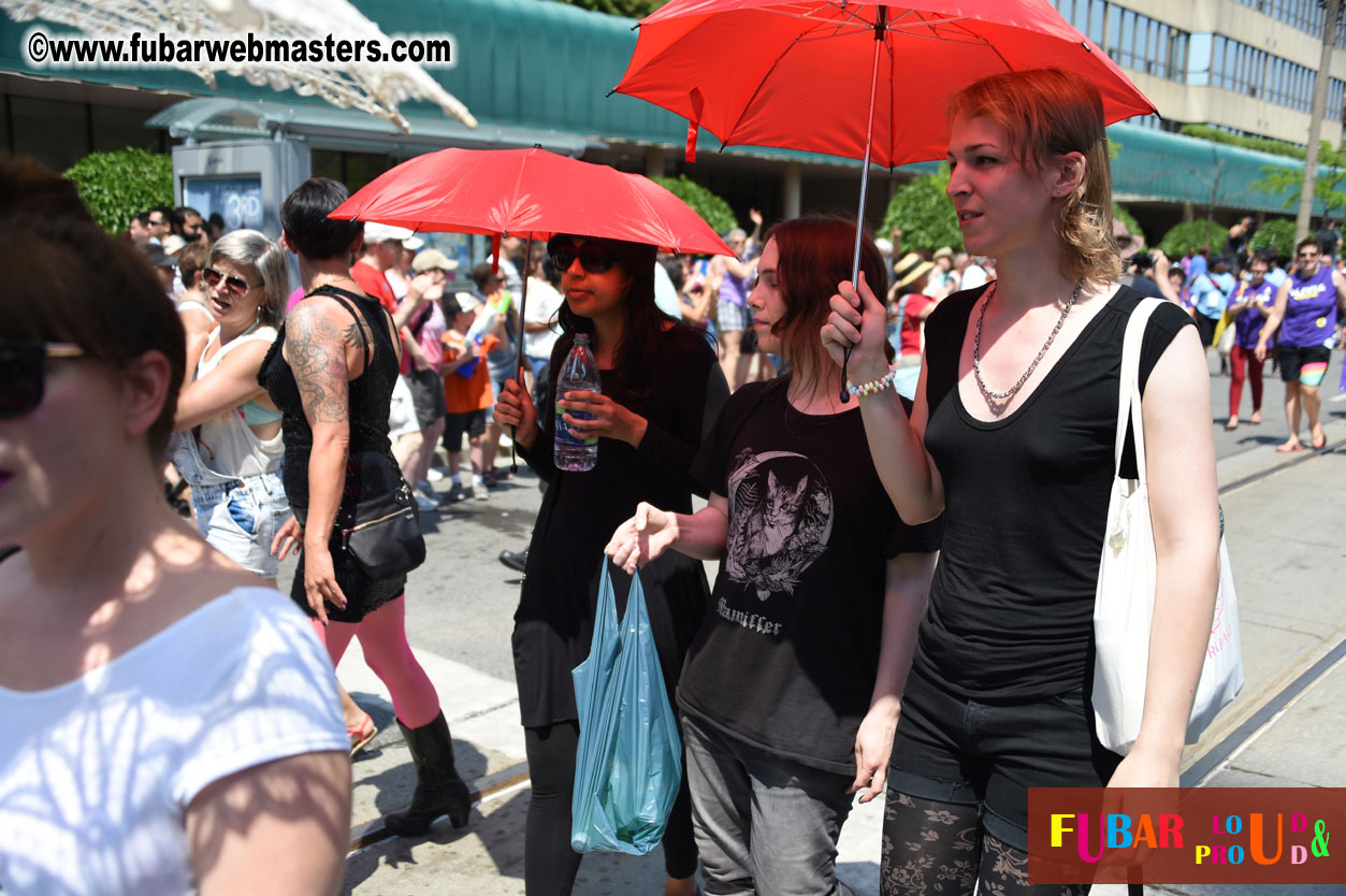 WorldPride 2014 Toronto Dyke March