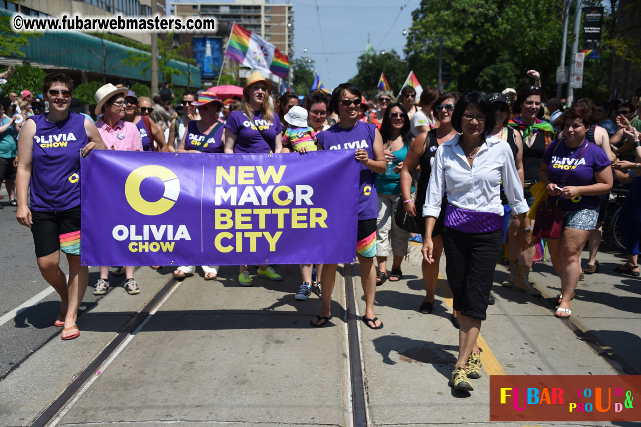 WorldPride 2014 Toronto Dyke March