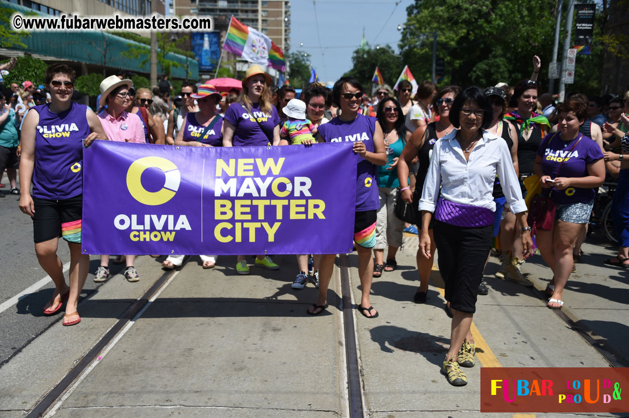 WorldPride 2014 Toronto Dyke March