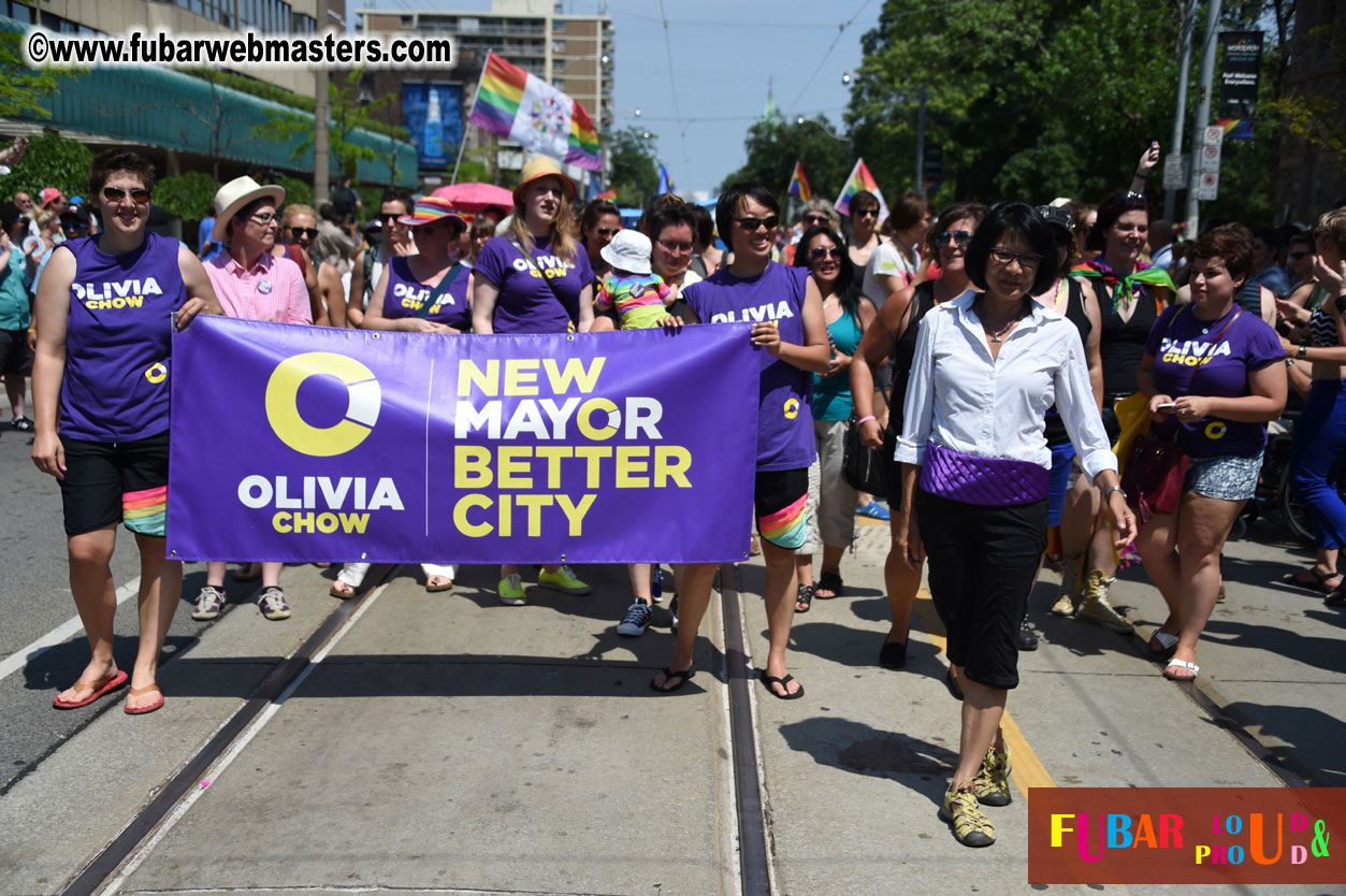 WorldPride 2014 Toronto Dyke March