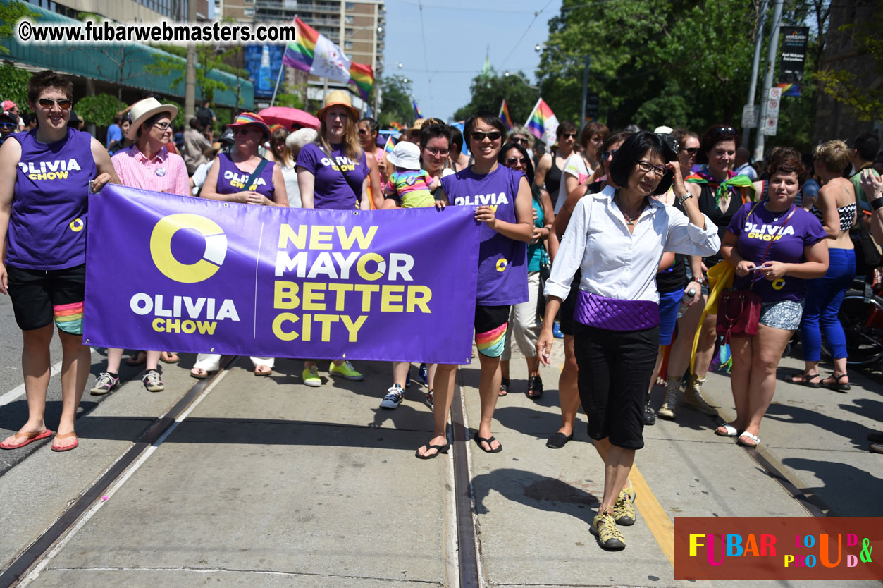 WorldPride 2014 Toronto Dyke March