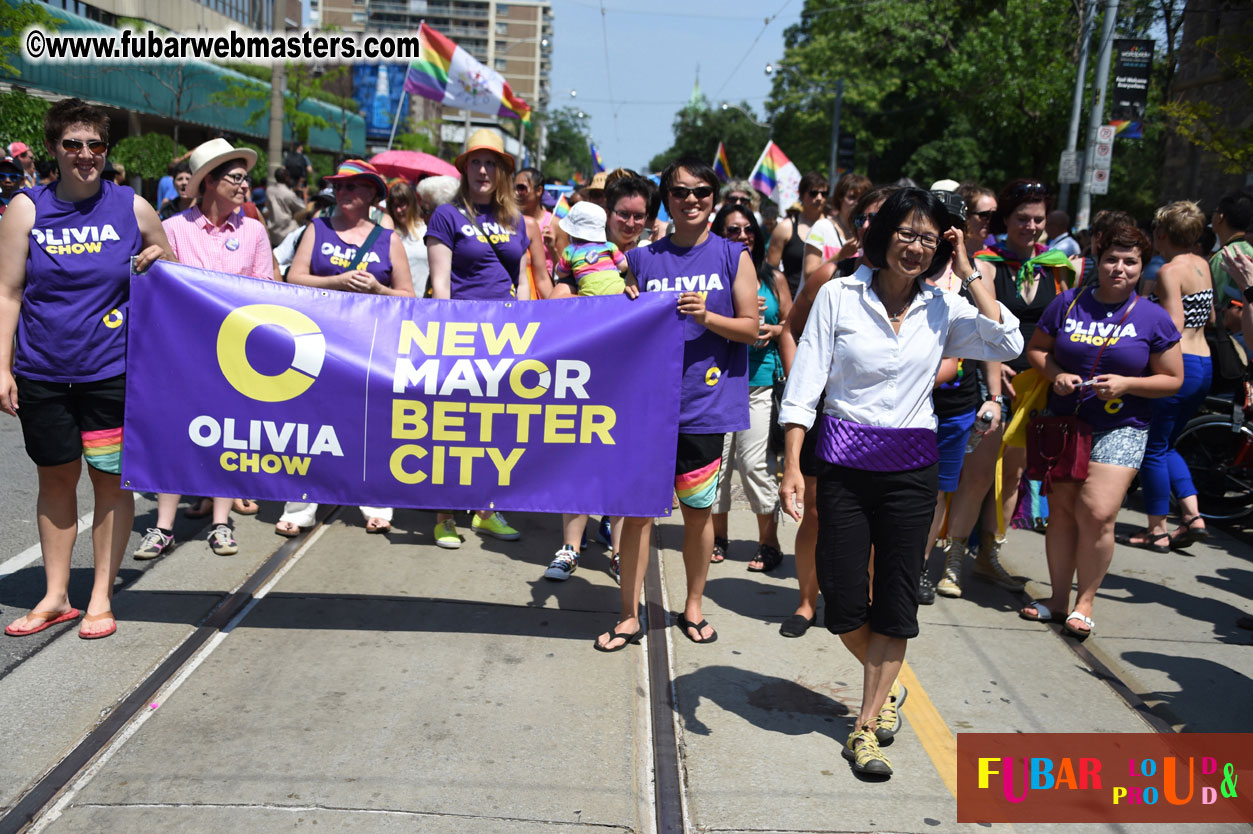 WorldPride 2014 Toronto Dyke March