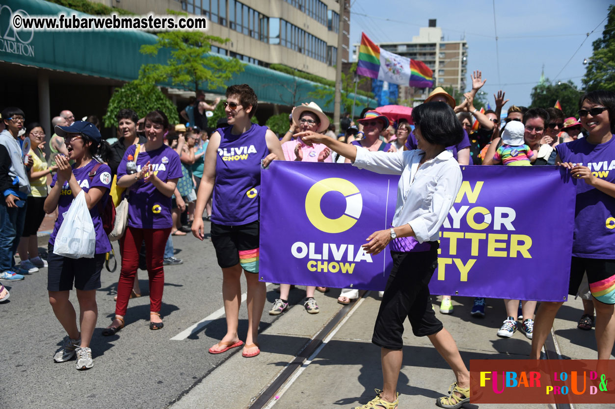 WorldPride 2014 Toronto Dyke March