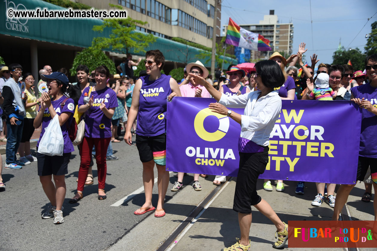 WorldPride 2014 Toronto Dyke March