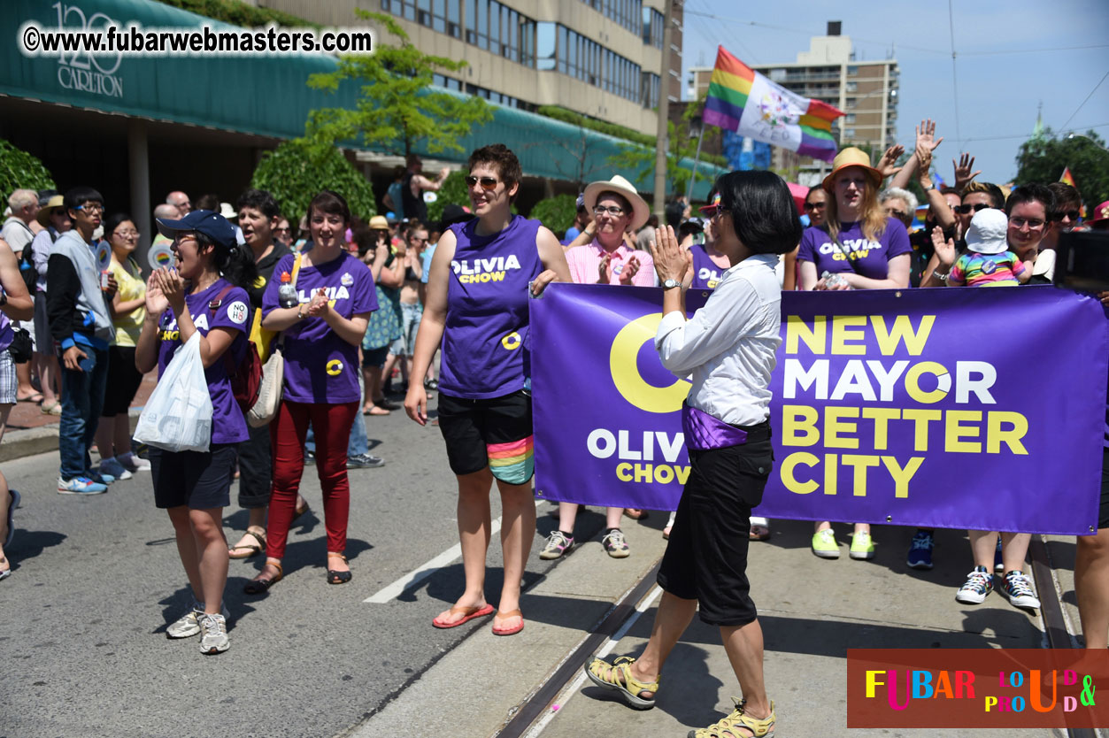 WorldPride 2014 Toronto Dyke March