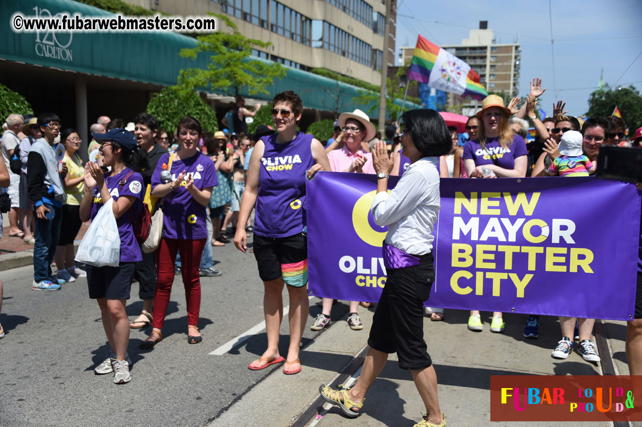 WorldPride 2014 Toronto Dyke March