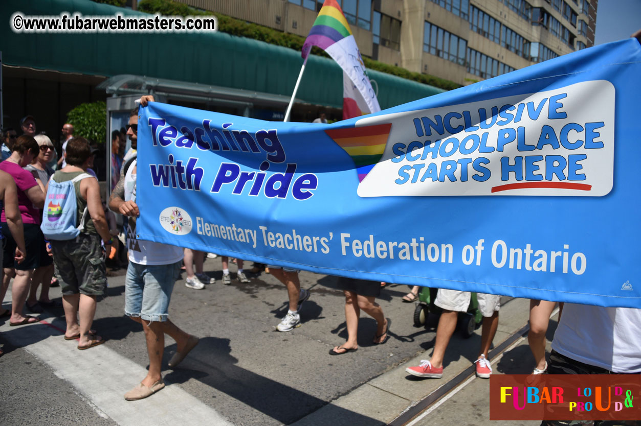 WorldPride 2014 Toronto Dyke March