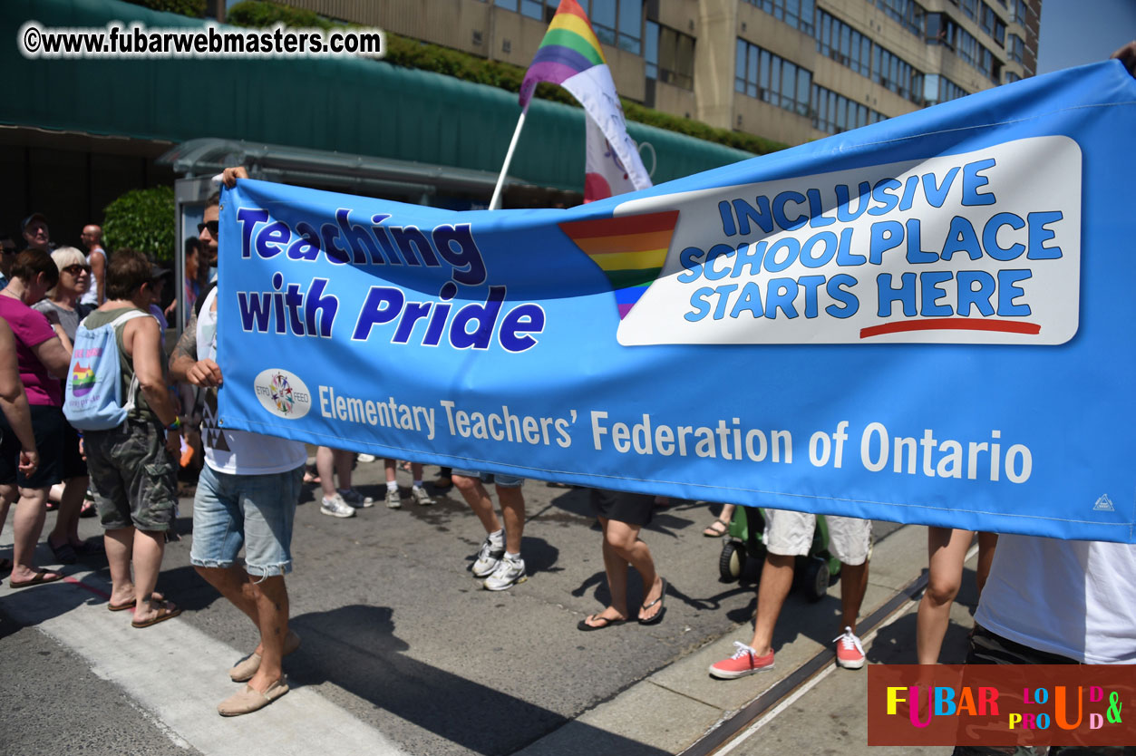 WorldPride 2014 Toronto Dyke March