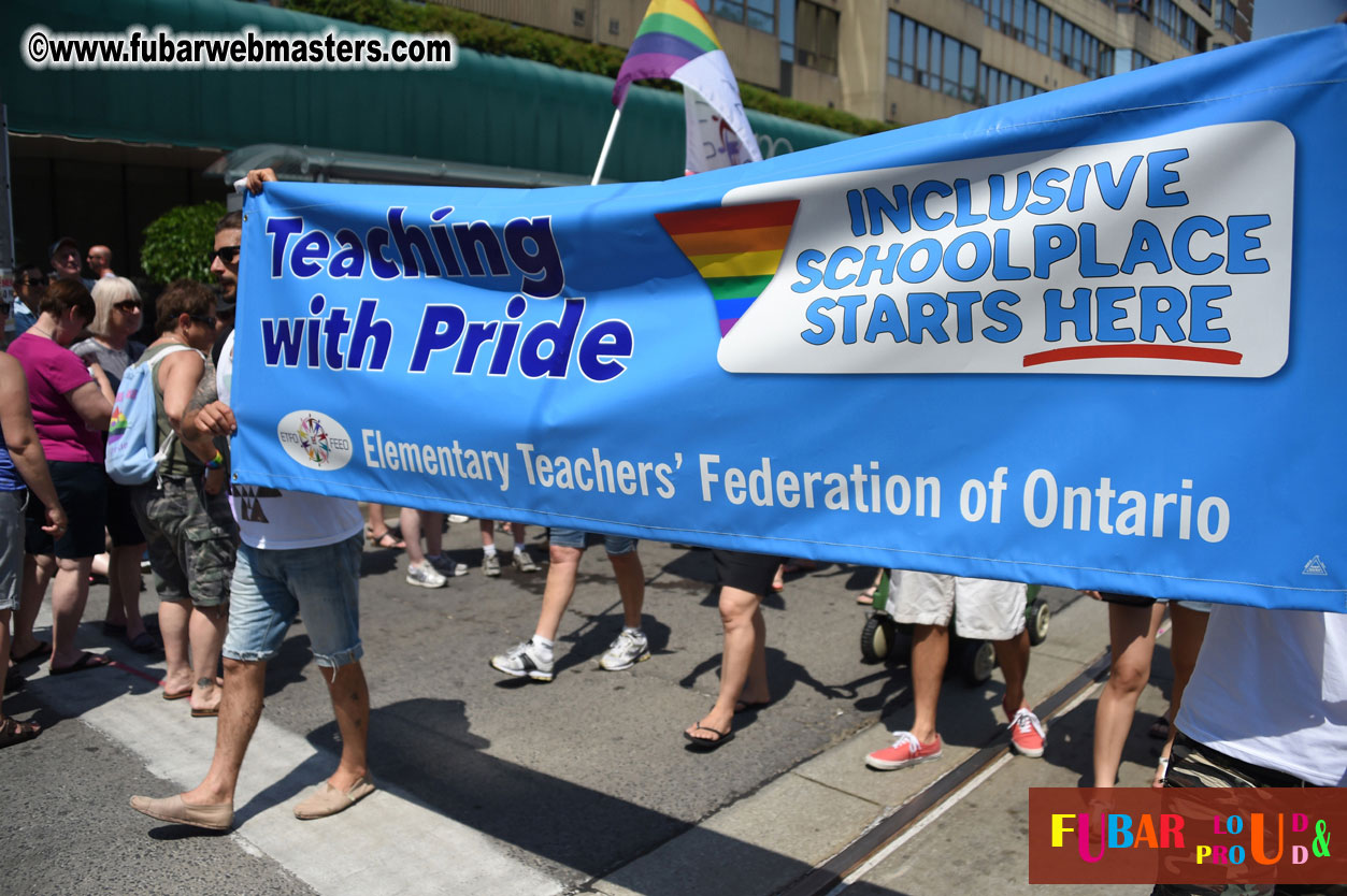 WorldPride 2014 Toronto Dyke March