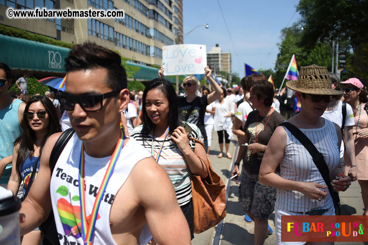 WorldPride 2014 Toronto Dyke March